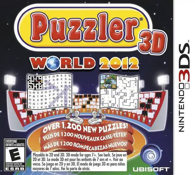 Capa de Puzzler World 2012 3D