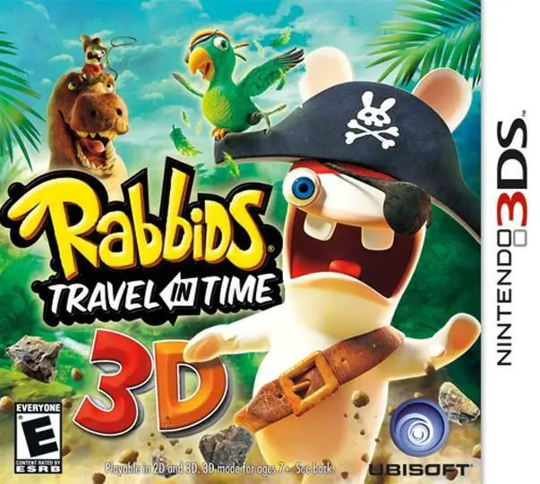 Capa de Rabbids Travel in Time 3D