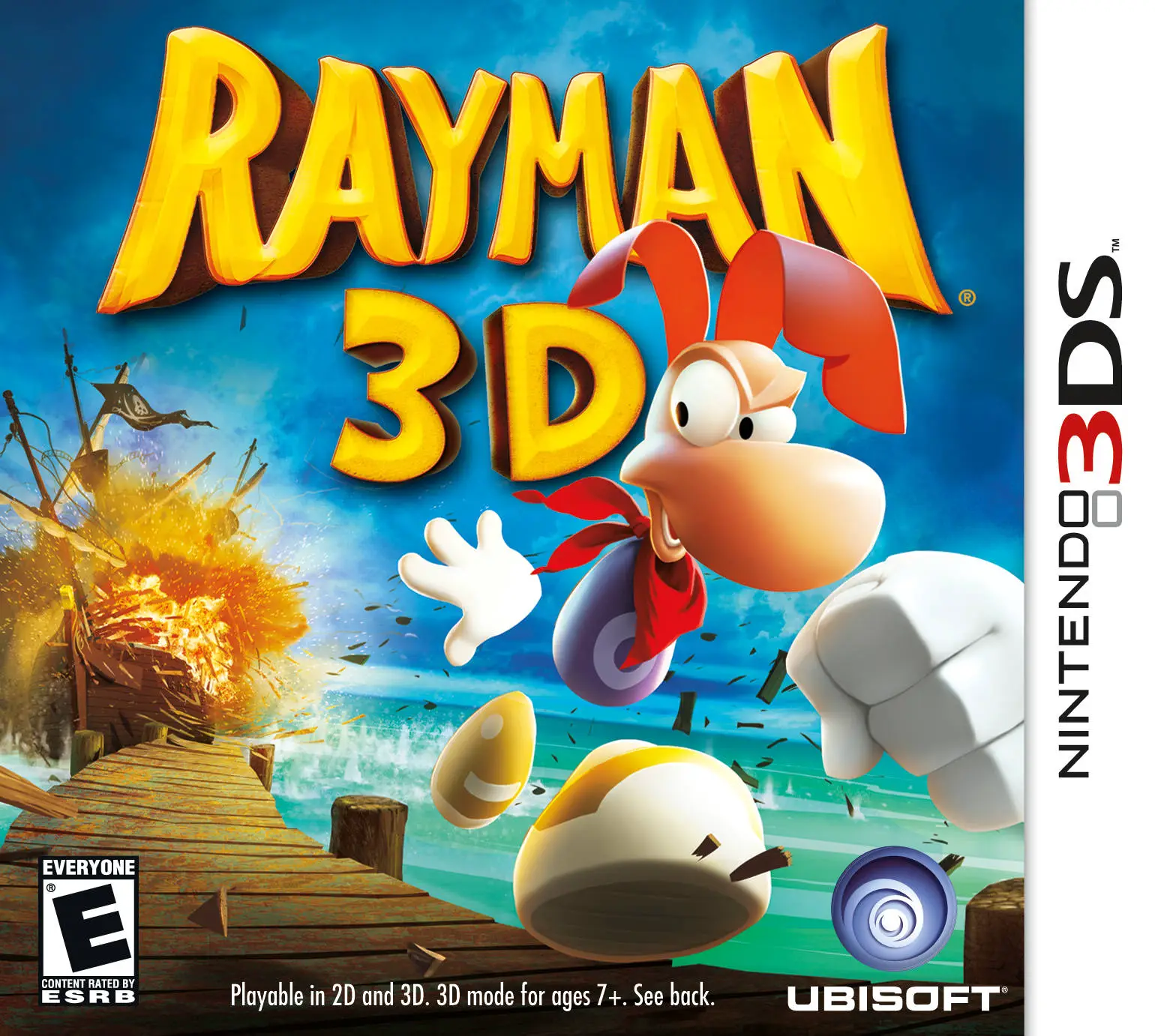 Capa de Rayman 3D