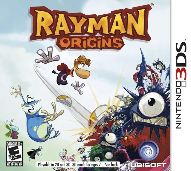 Capa de Rayman Origins