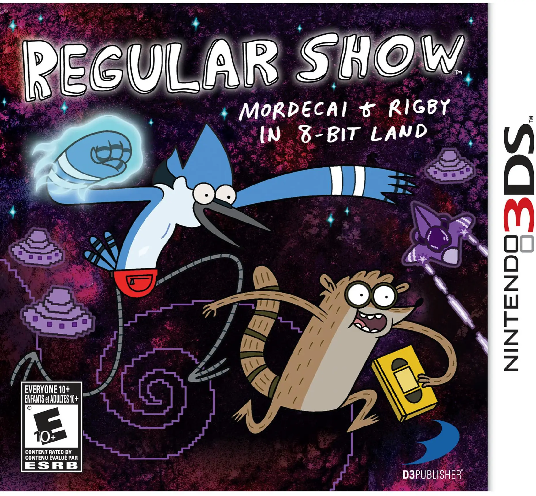 Capa de Regular Show: Mordecai and Rigby in 8-Bit Land