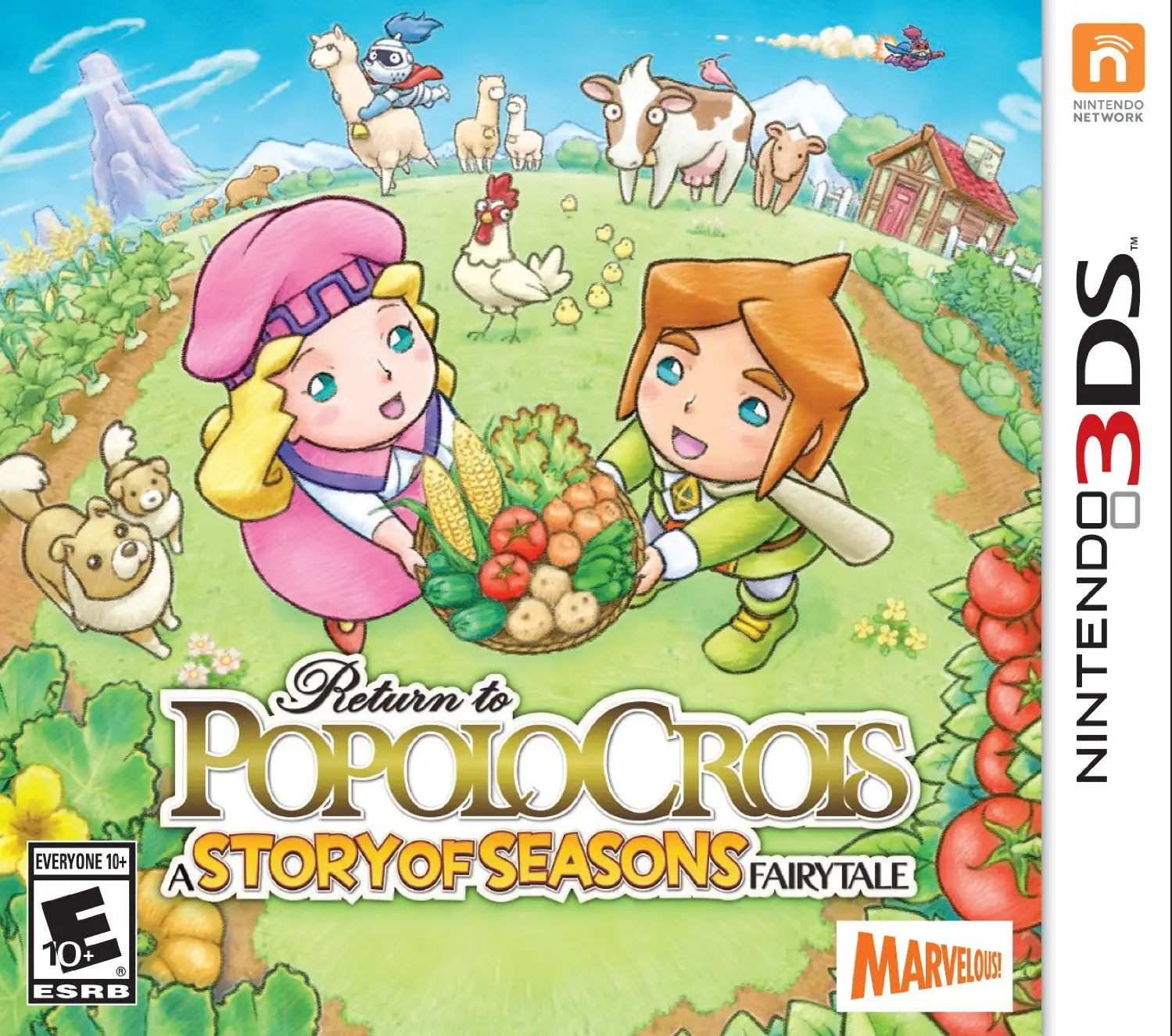 Capa de Return to PoPoLoCrois: A Story of Seasons Fairytale