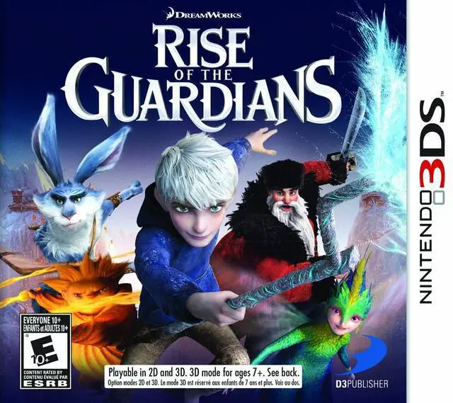 Capa de Rise of the Guardians