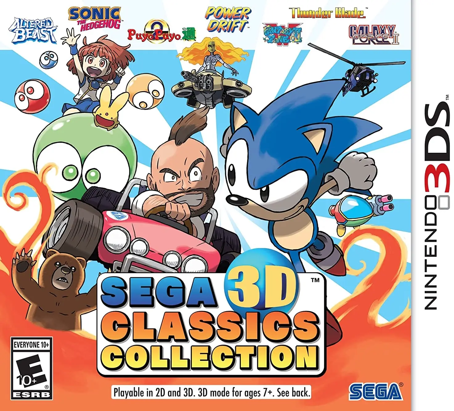 Capa de SEGA 3D Classics Collection