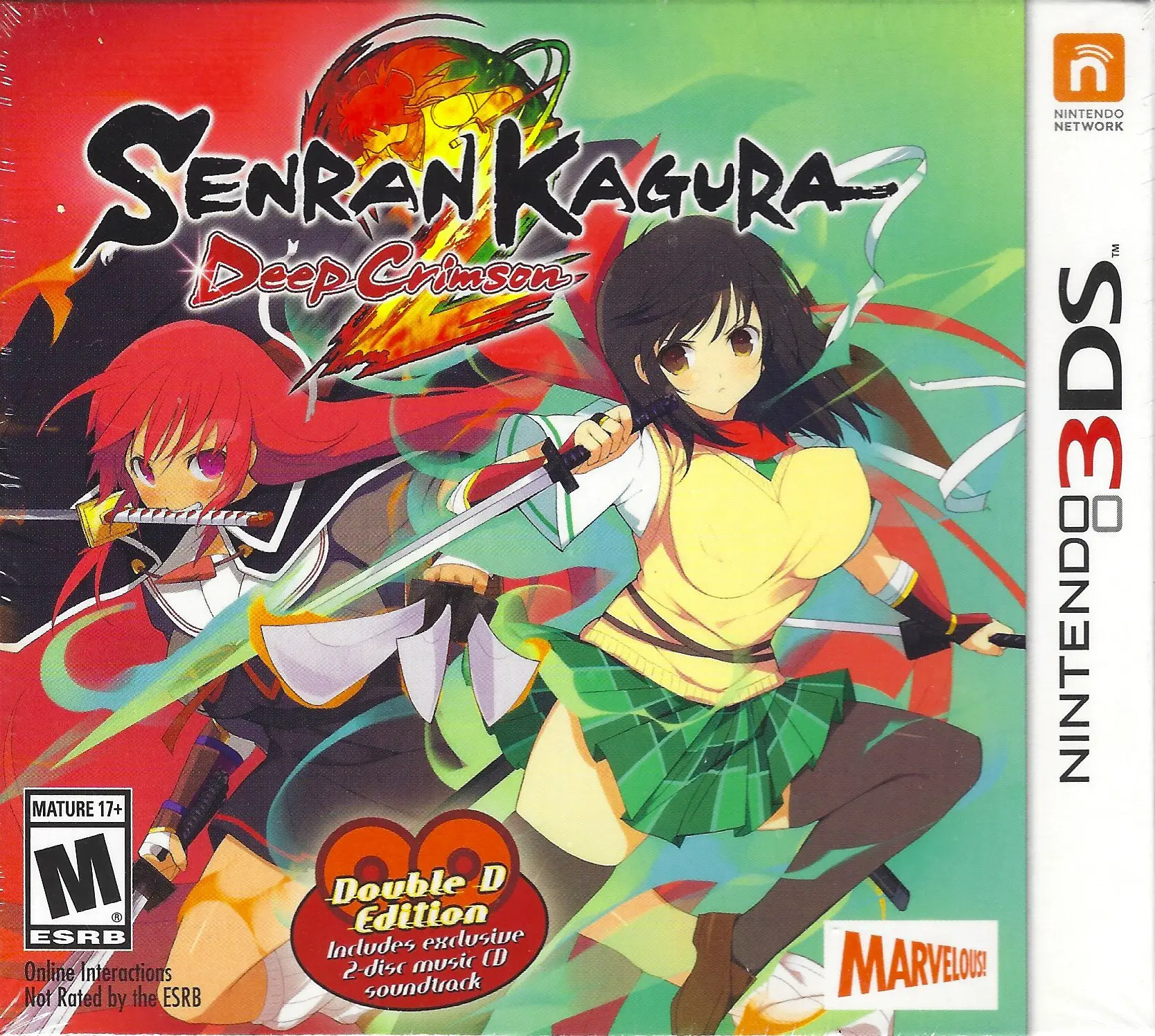 Capa de Senran Kagura 2: Deep Crimson [Double D Edition]