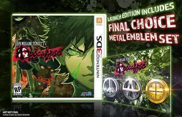 Capa de Shin Megami Tensei IV Apocalypse Launch Edition