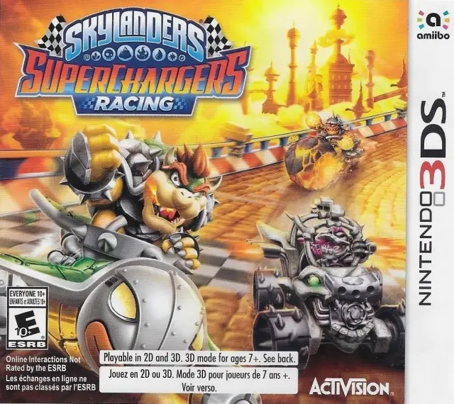 Capa de Skylanders SuperChargers Racing