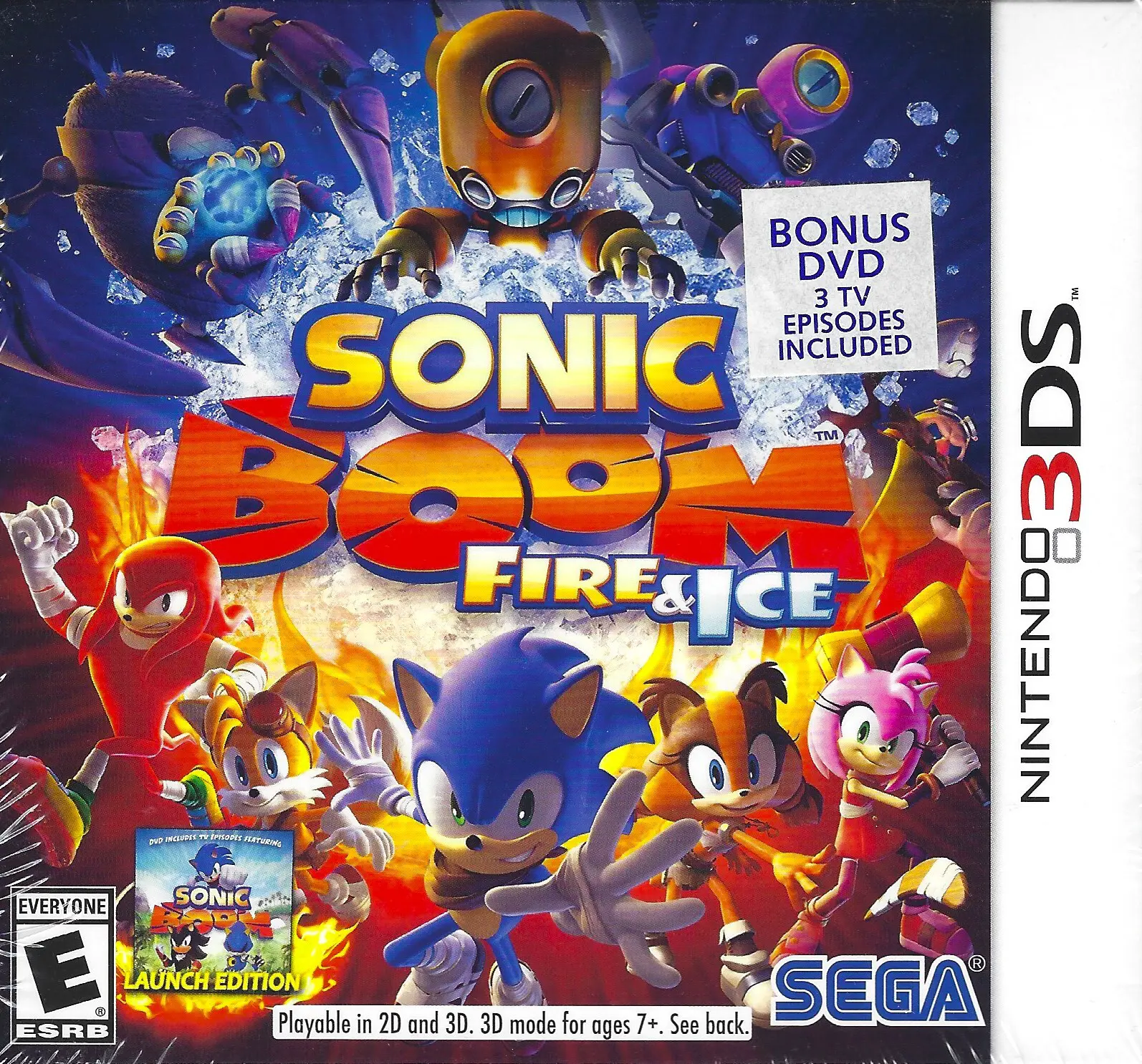Capa de Sonic Boom: Fire & Ice [Launch Edition]