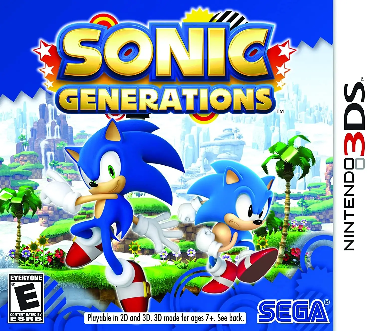 Capa de Sonic Generations