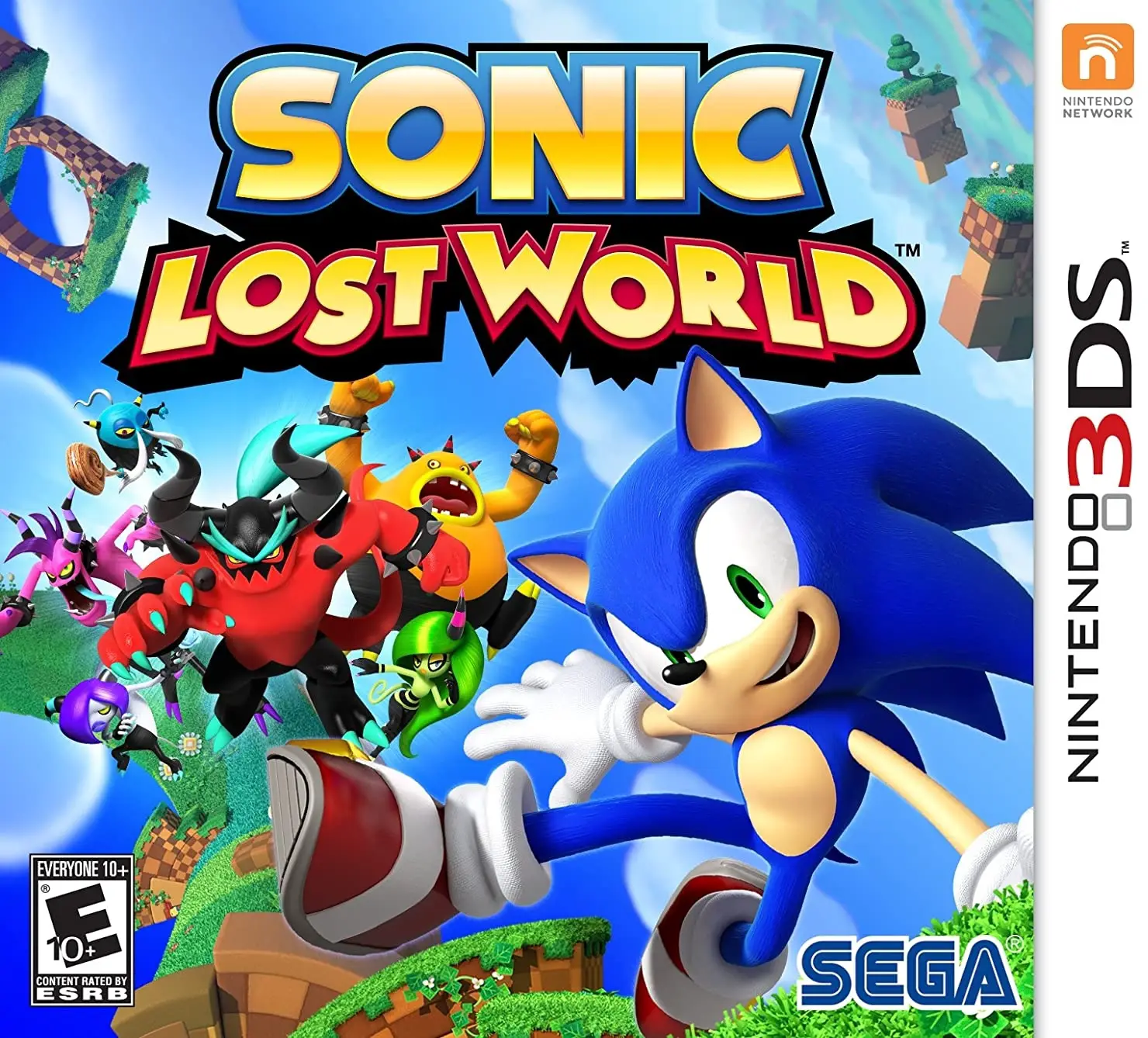 Capa de Sonic: Lost World