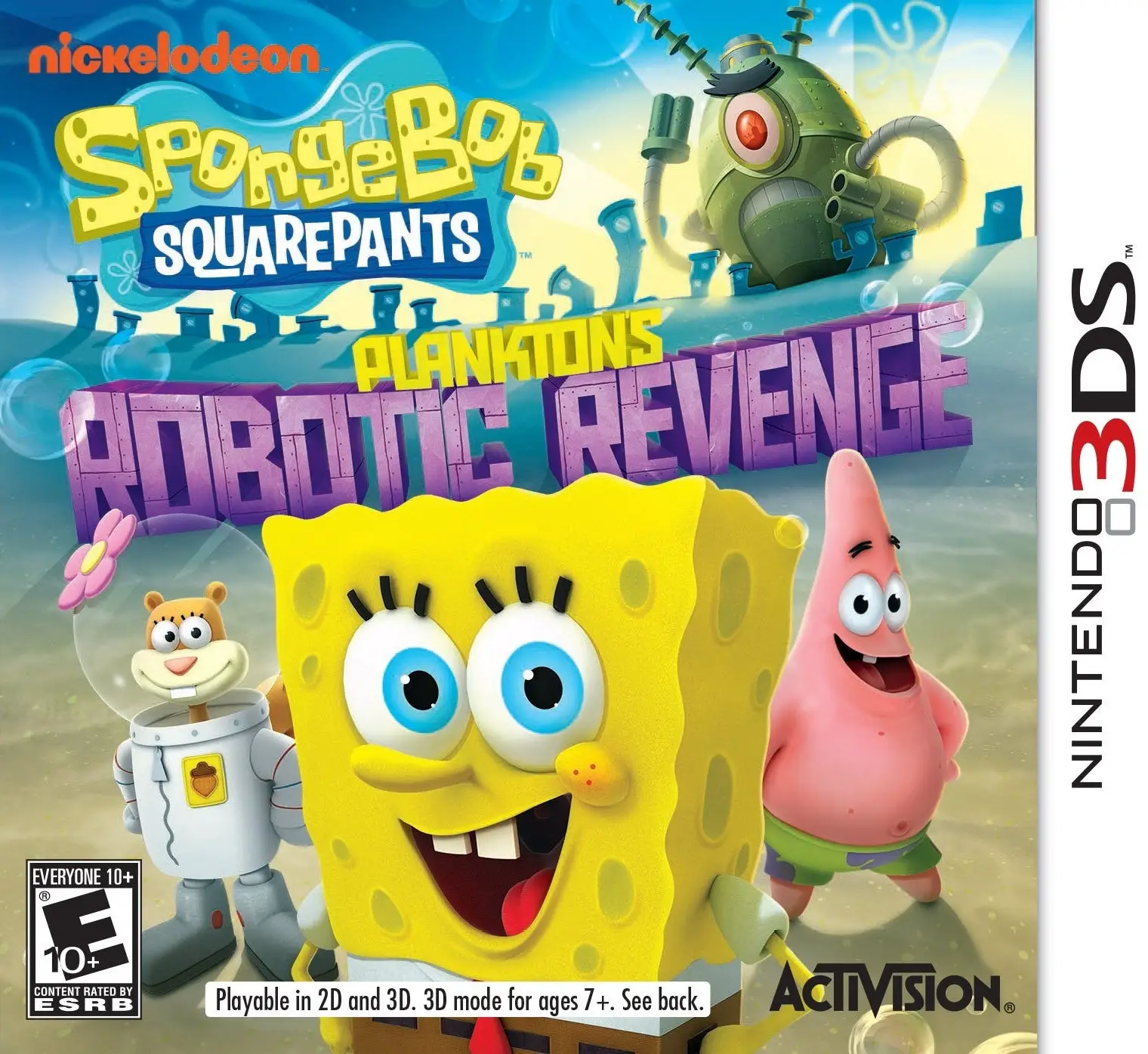 Capa de SpongeBob SquarePants: Plankton's Robotic Revenge