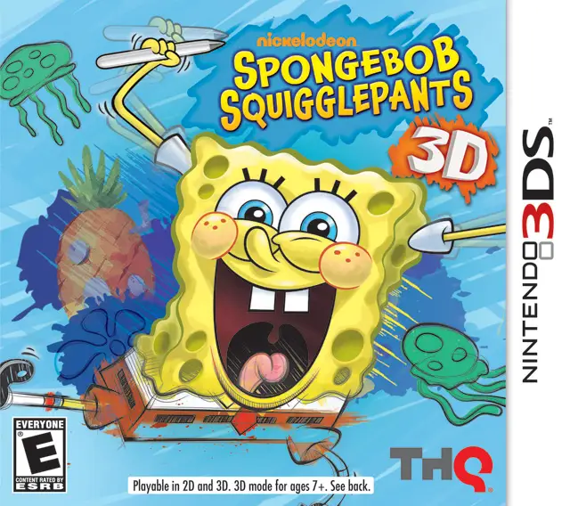 Capa de SpongeBob Squigglepants 3D