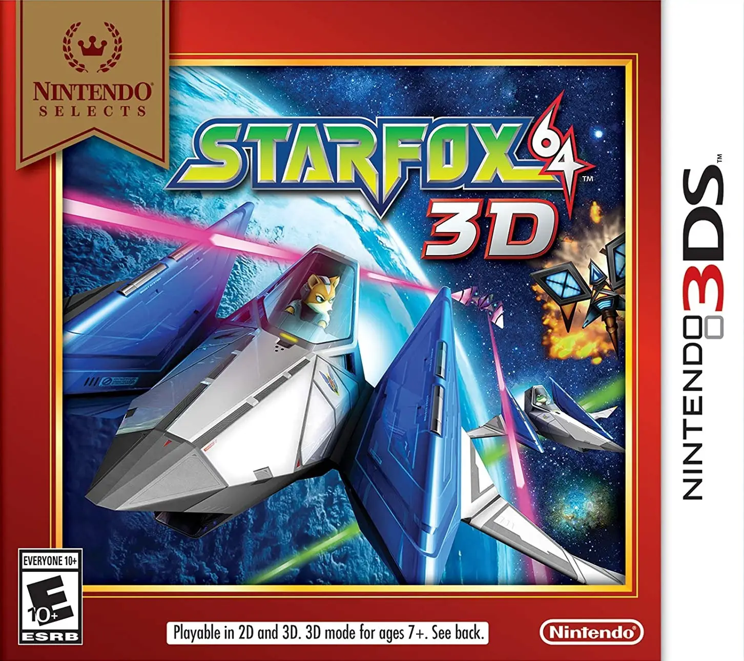 Capa de Star Fox 64 3D [Nintendo Selects]