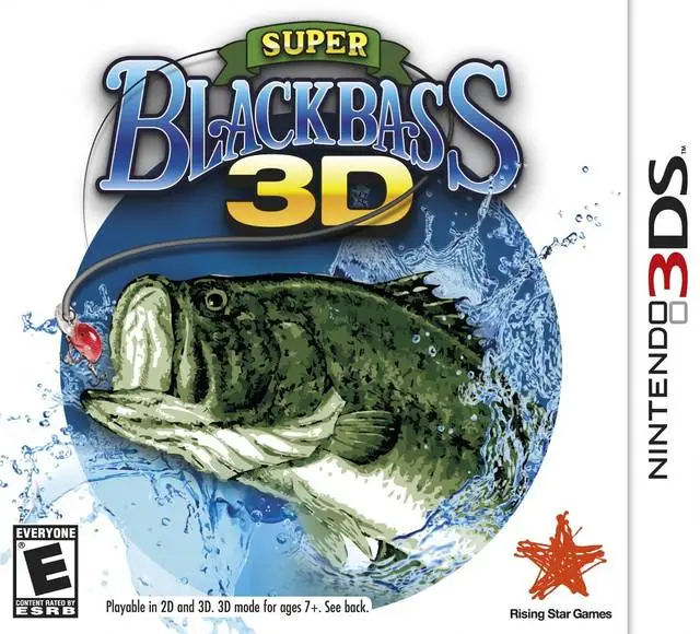 Capa de Super Black Bass 3D