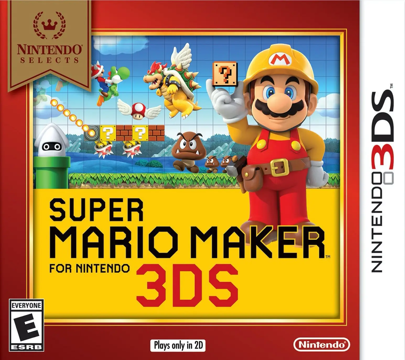 Capa de Super Mario Maker for Nintendo 3DS [Nintendo Selects]