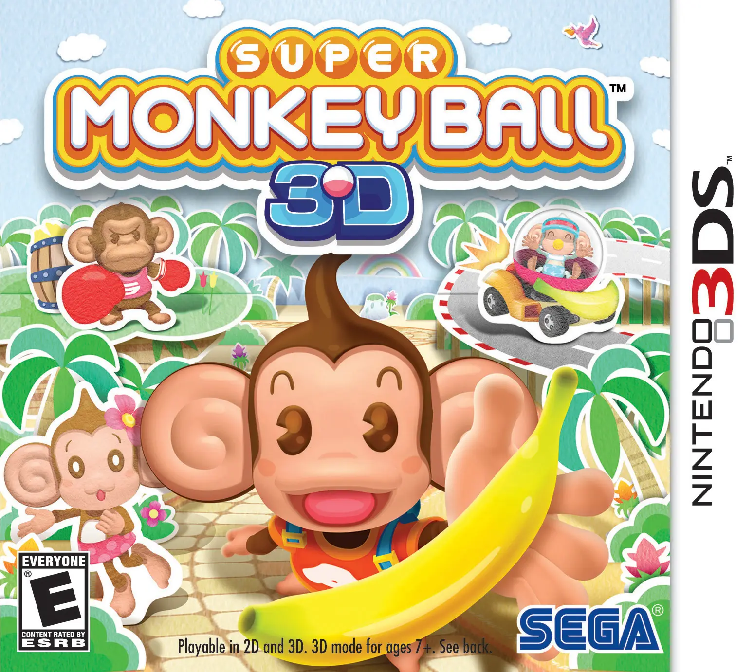 Capa de Super Monkey Ball 3D