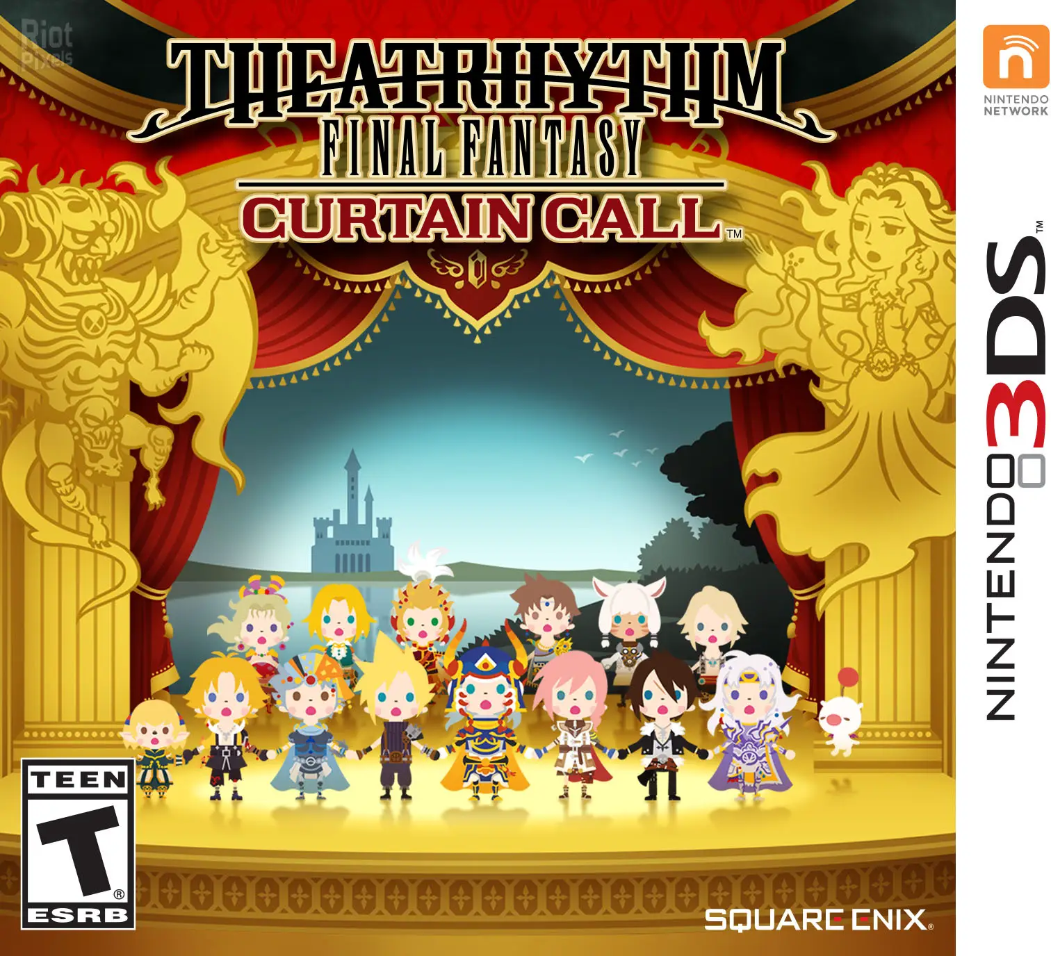Capa de Theatrhythm Final Fantasy: Curtain Call