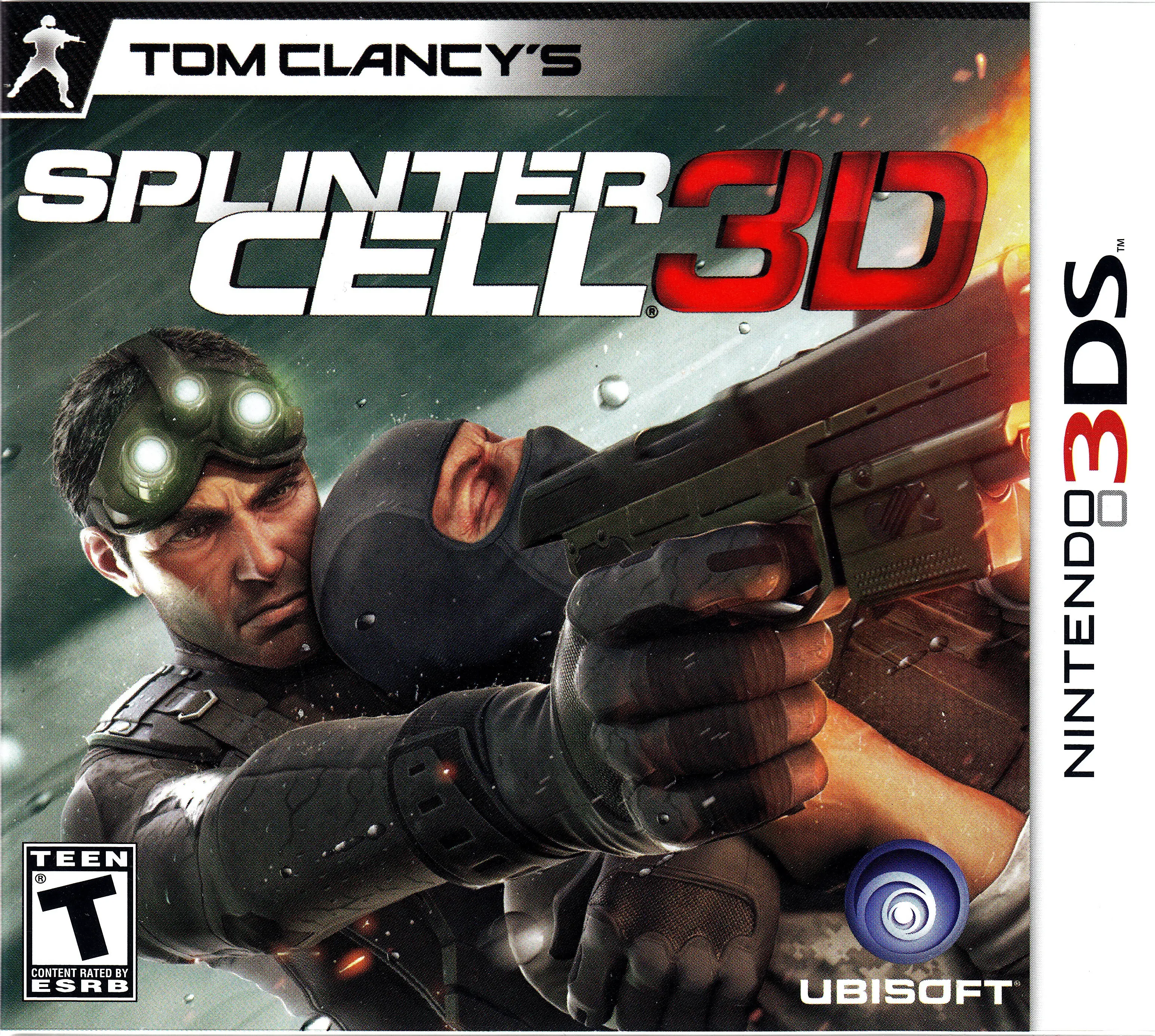 Capa de Tom Clancy's Splinter Cell 3D