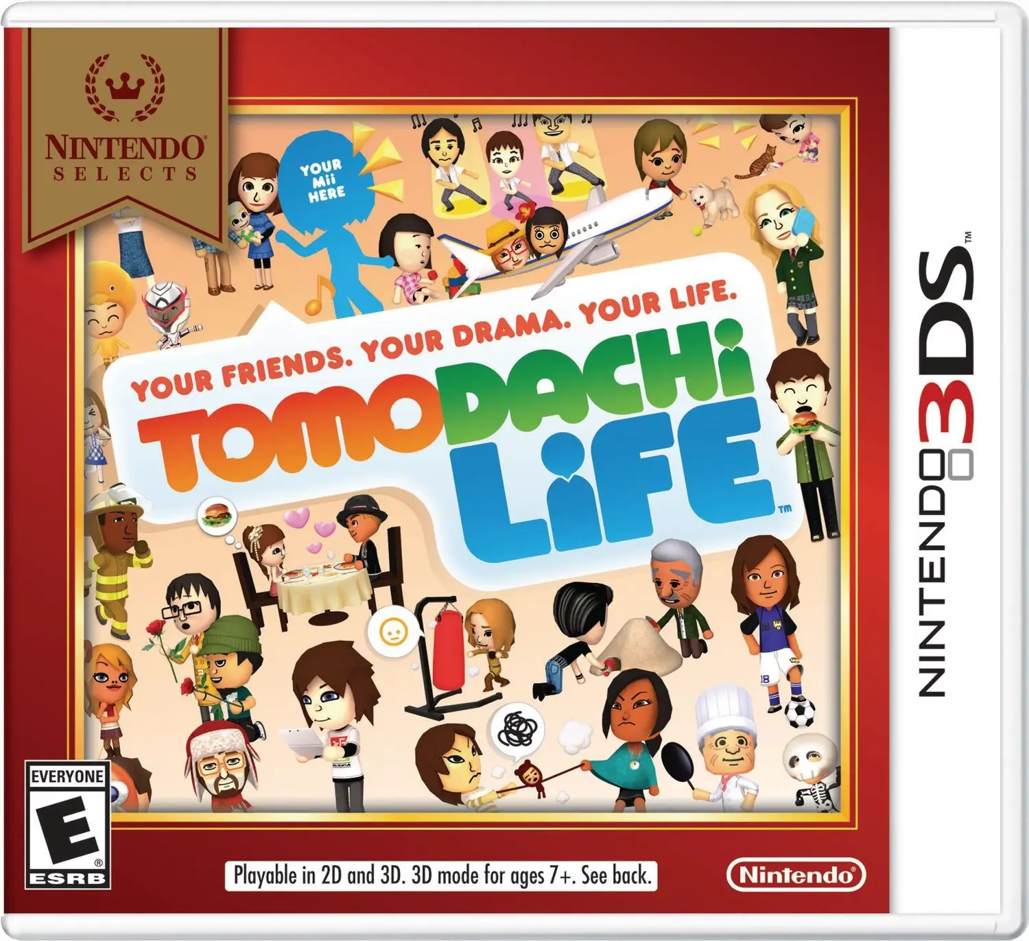 Capa de Tomodachi Life [Nintendo Selects]