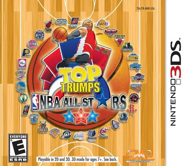 Capa de Top Trumps NBA All Stars