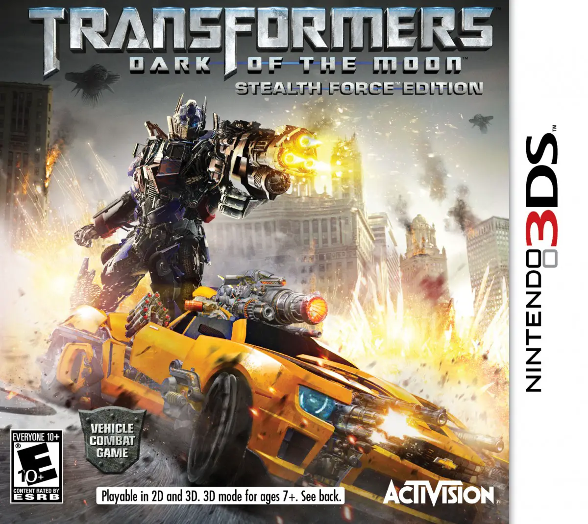 Capa de Transformers: Dark of the Moon [Stealth Force Edition]
