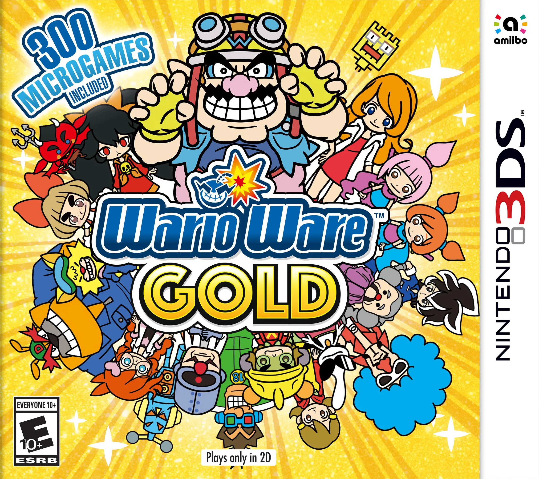 Capa de WarioWare Gold