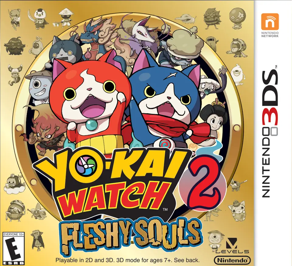 Capa de Yo-kai Watch 2: Fleshy Souls