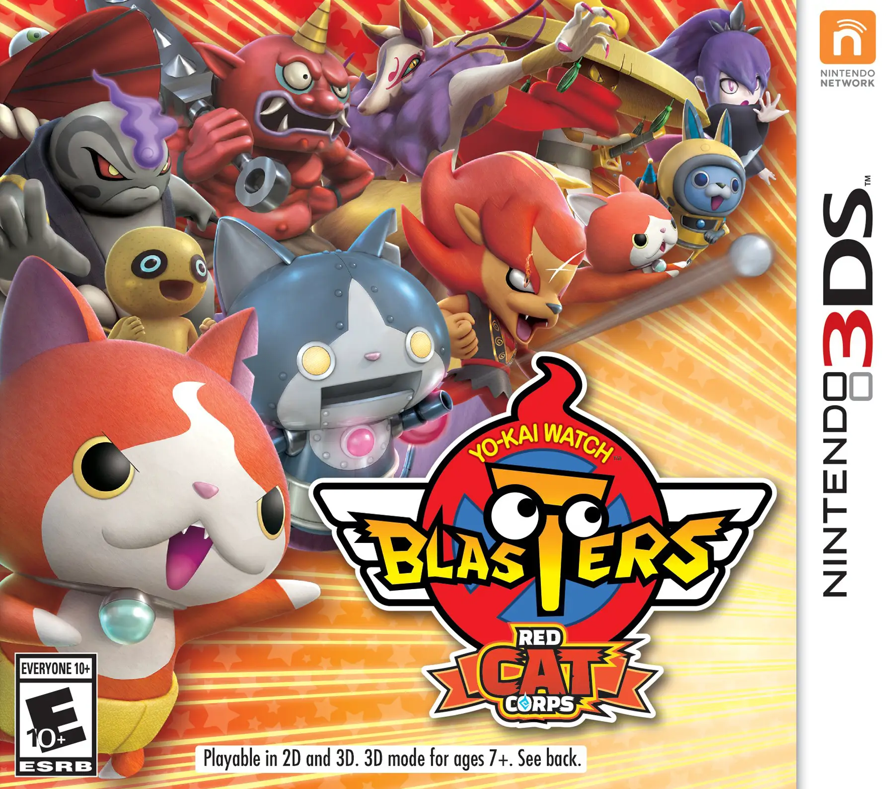 Capa de Yo-kai Watch Blasters: Red Cat Corps