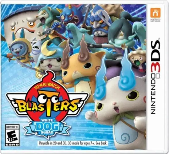 Capa de Yo-kai Watch Blasters: White Dog Squad