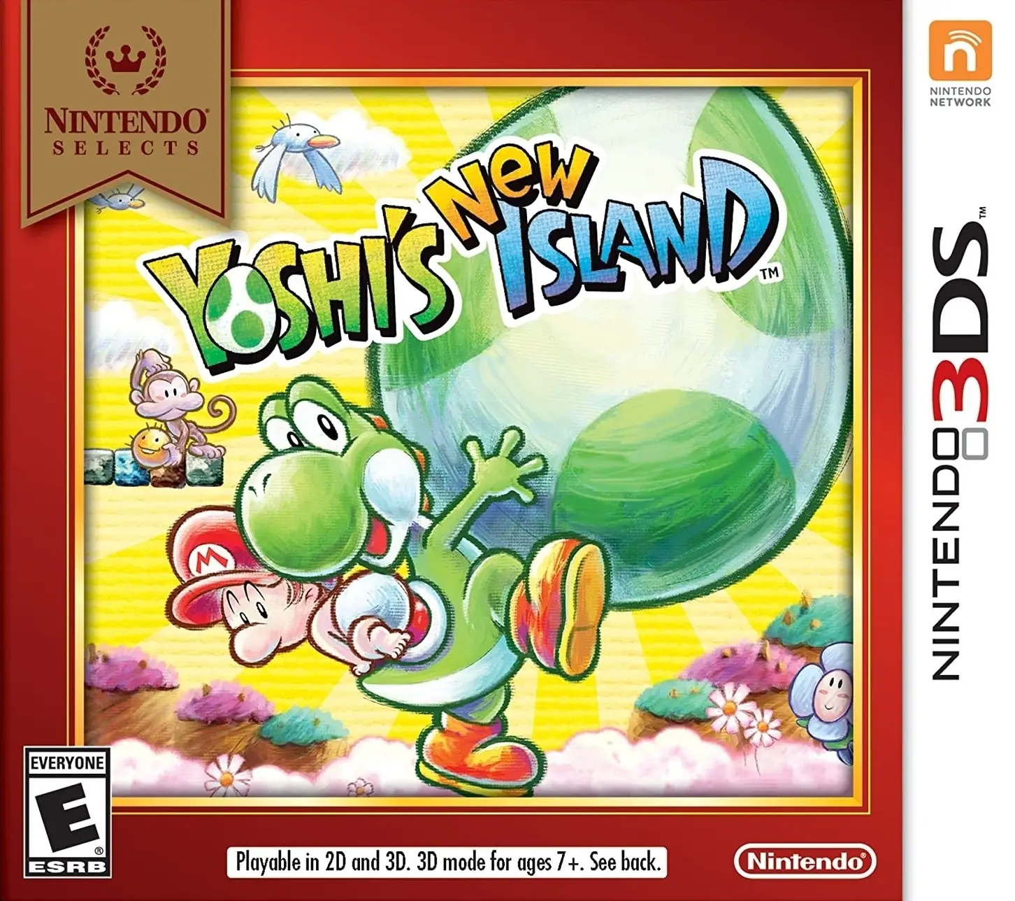 Capa de Yoshi's New Island [Nintendo Selects]