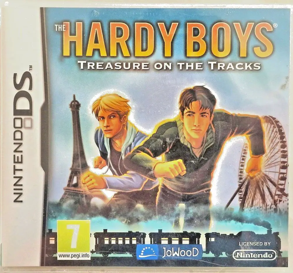 Capa de Hardy Boys: Treasure on the Tracks