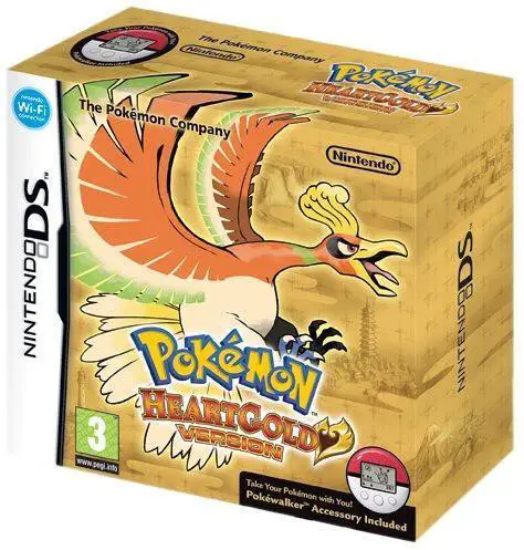 Capa de Pokemon HeartGold Version [Pokewalker Bundle]