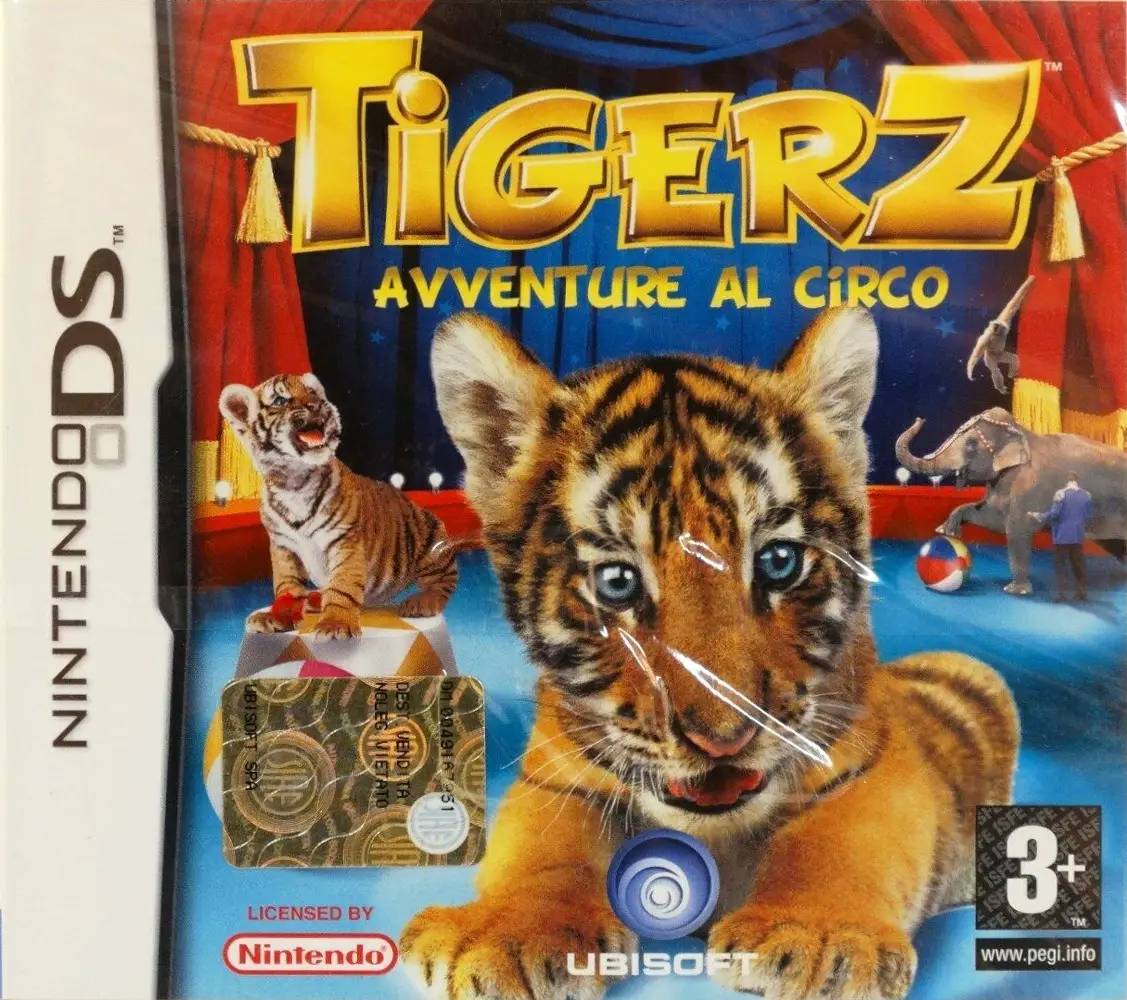 Capa de Tigerz: Adventures in the Circus