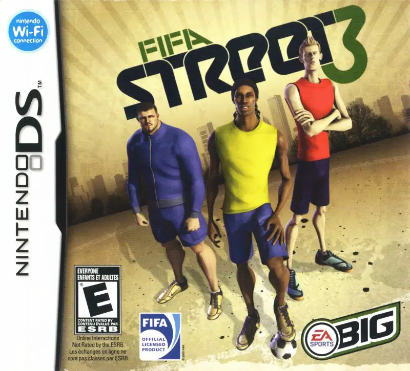 Capa de FIFA Street 3