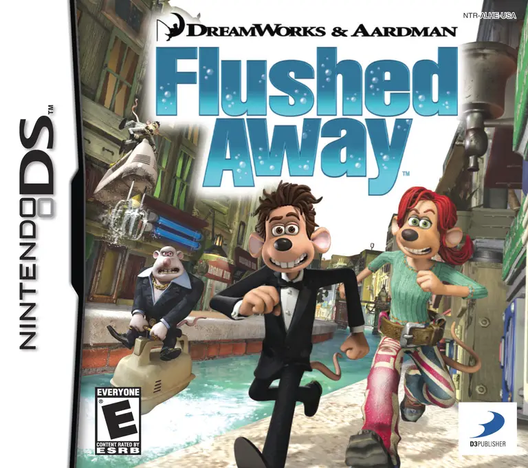 Capa de Flushed Away