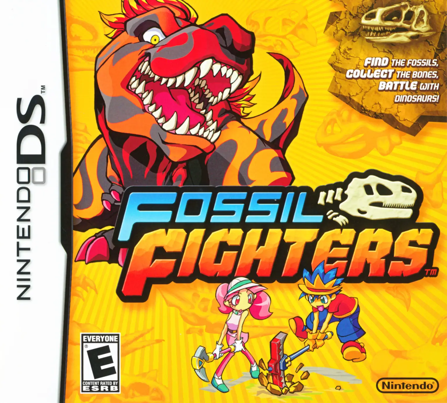 Capa de Fossil Fighters