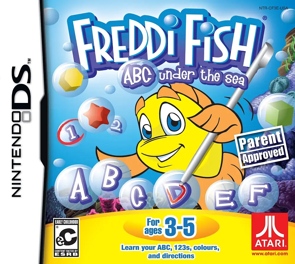 Capa de Freddi Fish: ABC Under the Sea
