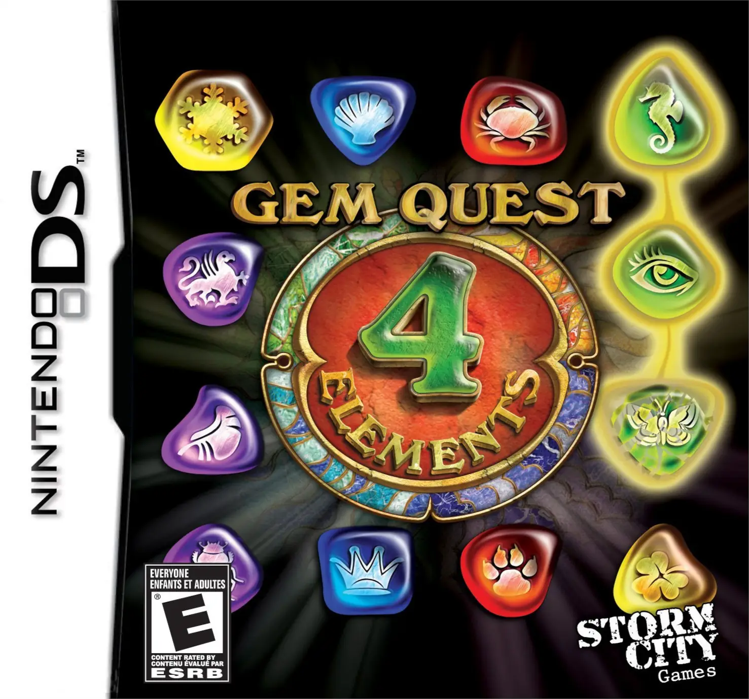 Capa de Gem Quest: 4 Elements