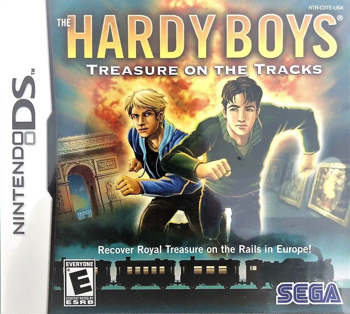 Capa de Hardy Boys: Treasure on the Tracks