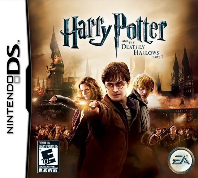 Capa de Harry Potter and the Deathly Hallows, Part 2