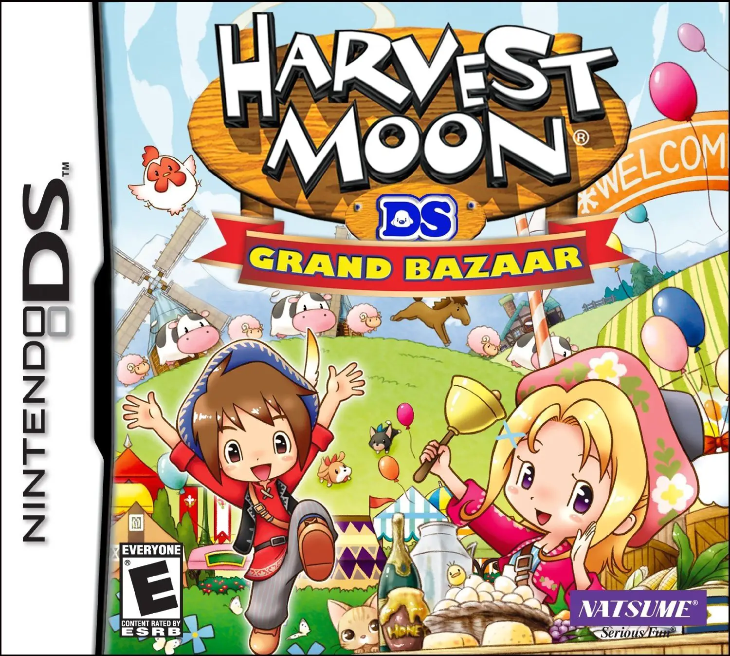 Capa de Harvest Moon DS: Grand Bazaar