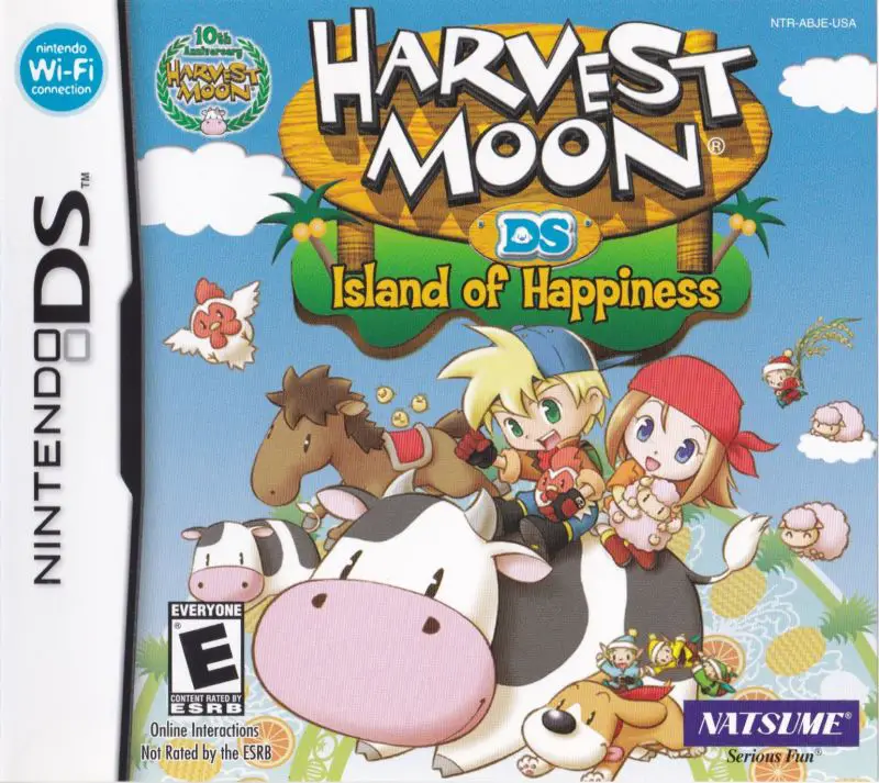 Capa de Harvest Moon DS: Island of Happiness