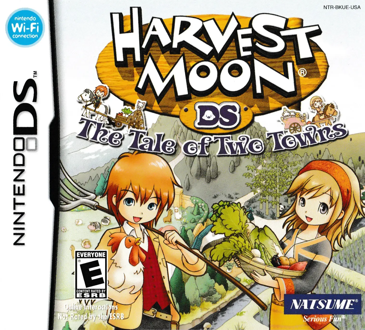 Capa de Harvest Moon DS: The Tale of Two Towns