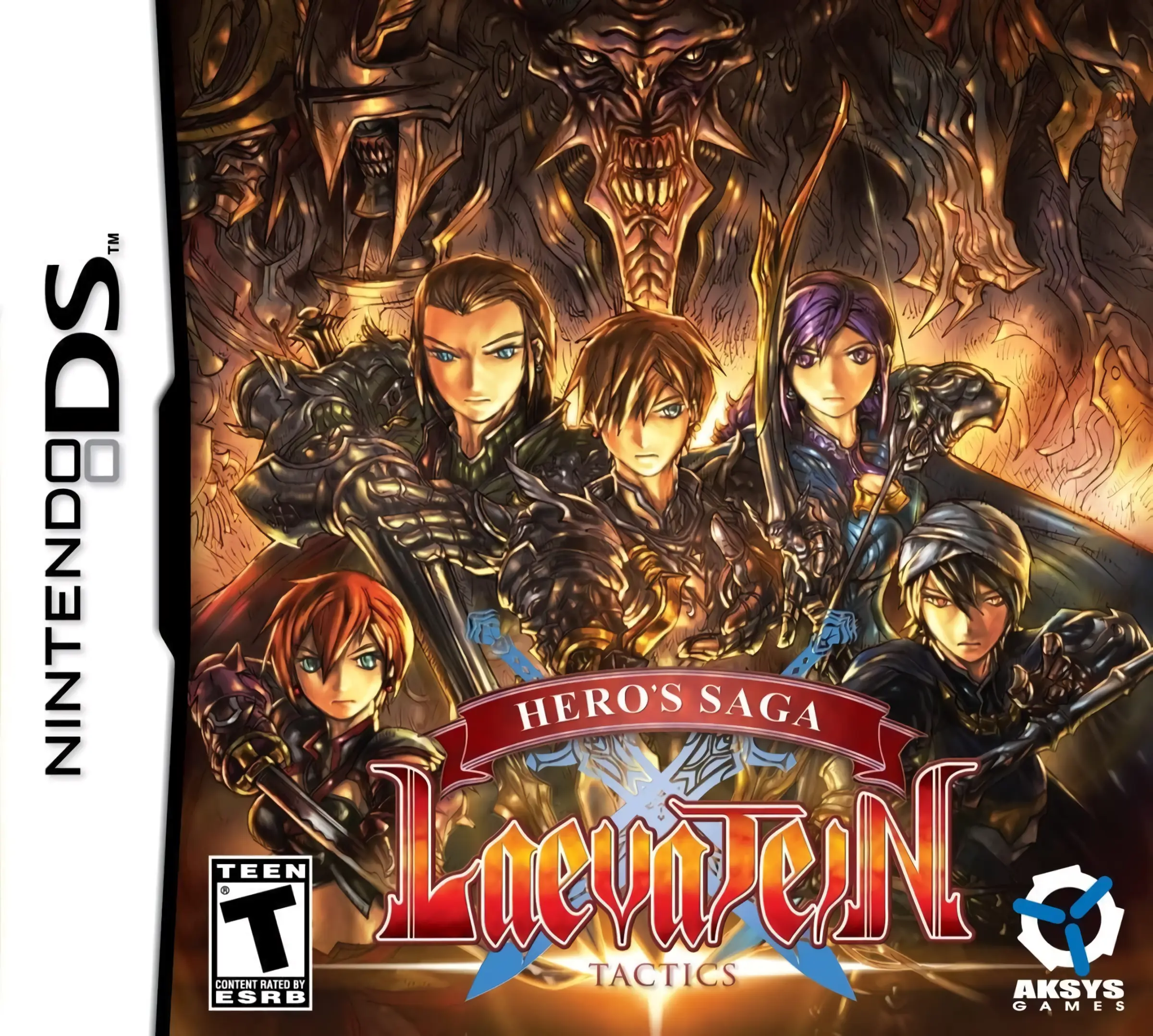 Capa de Hero's Saga: Laevatein Tactics