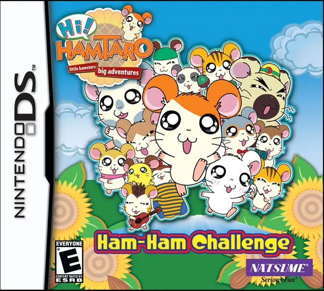 Capa de Hi! Hamtaro: Little Hamsters Big Adventures - Ham-Ham Challenge