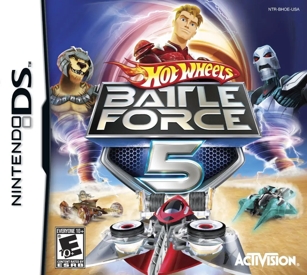 Capa de Hot Wheels: Battle Force 5
