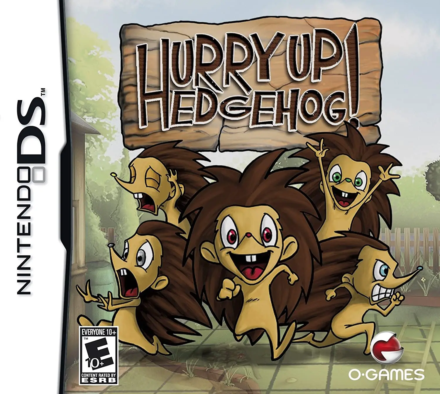 Capa de Hurry Up Hedgehog!