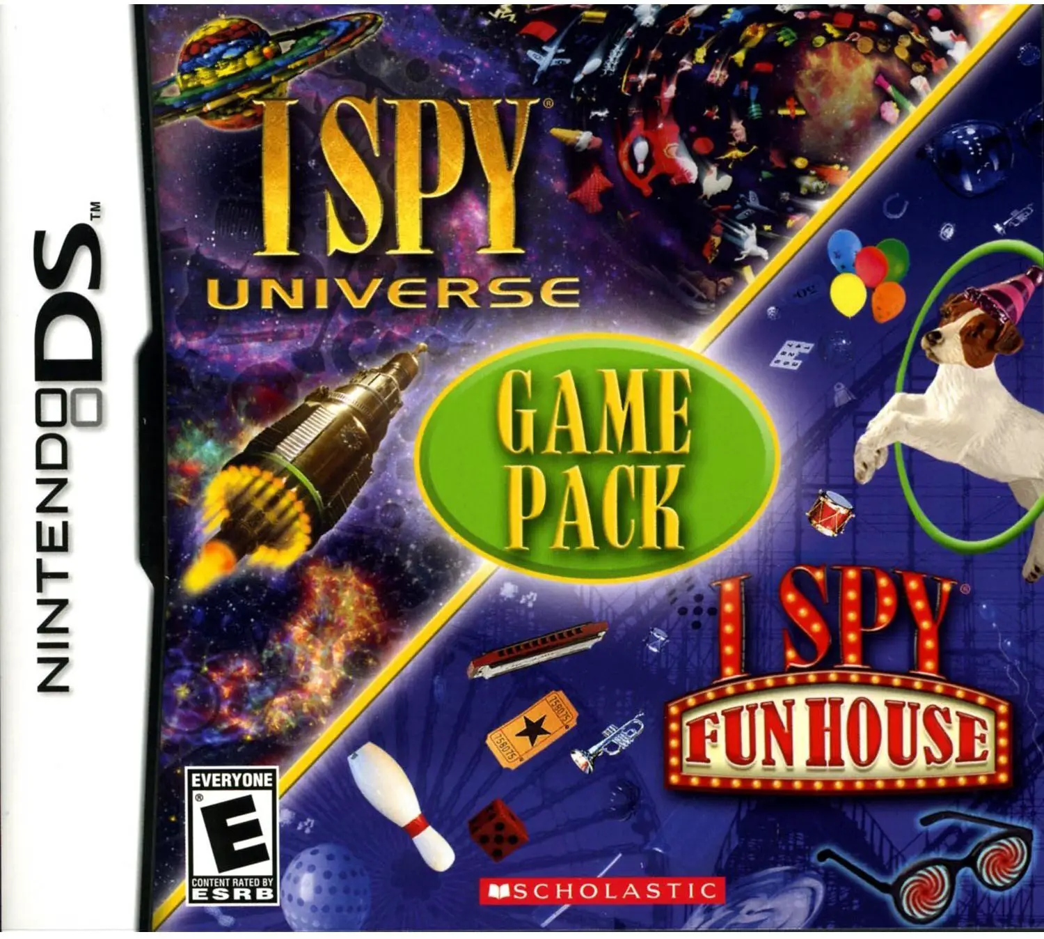 Capa de I Spy: Game Pack - I Spy Universe / I Spy Fun House