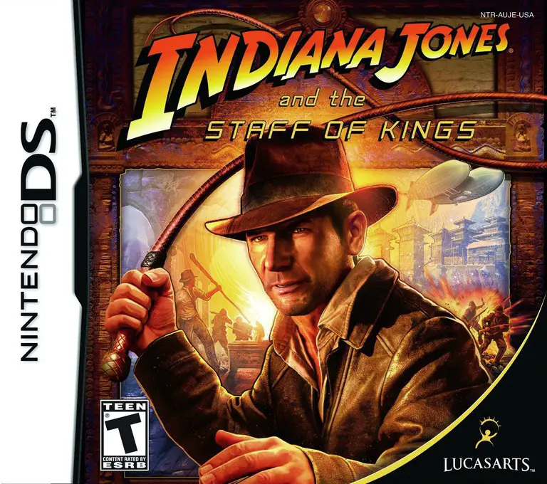 Capa de Indiana Jones and the Staff of Kings