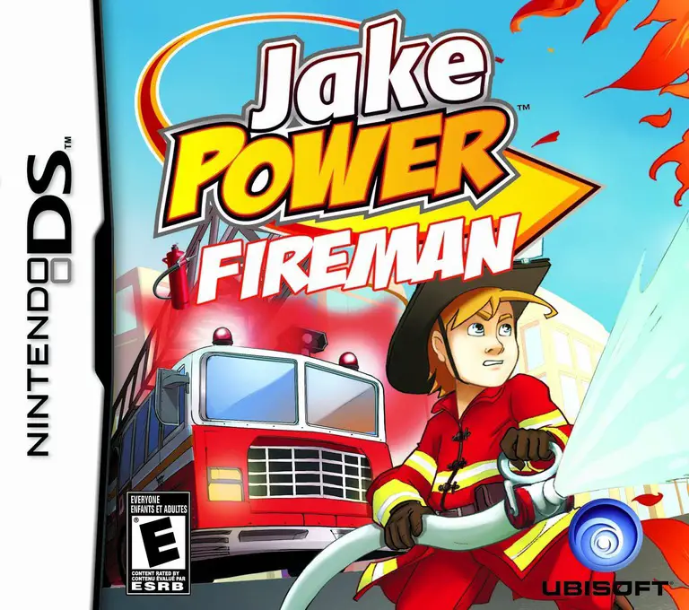 Capa de Jake Power: Fireman